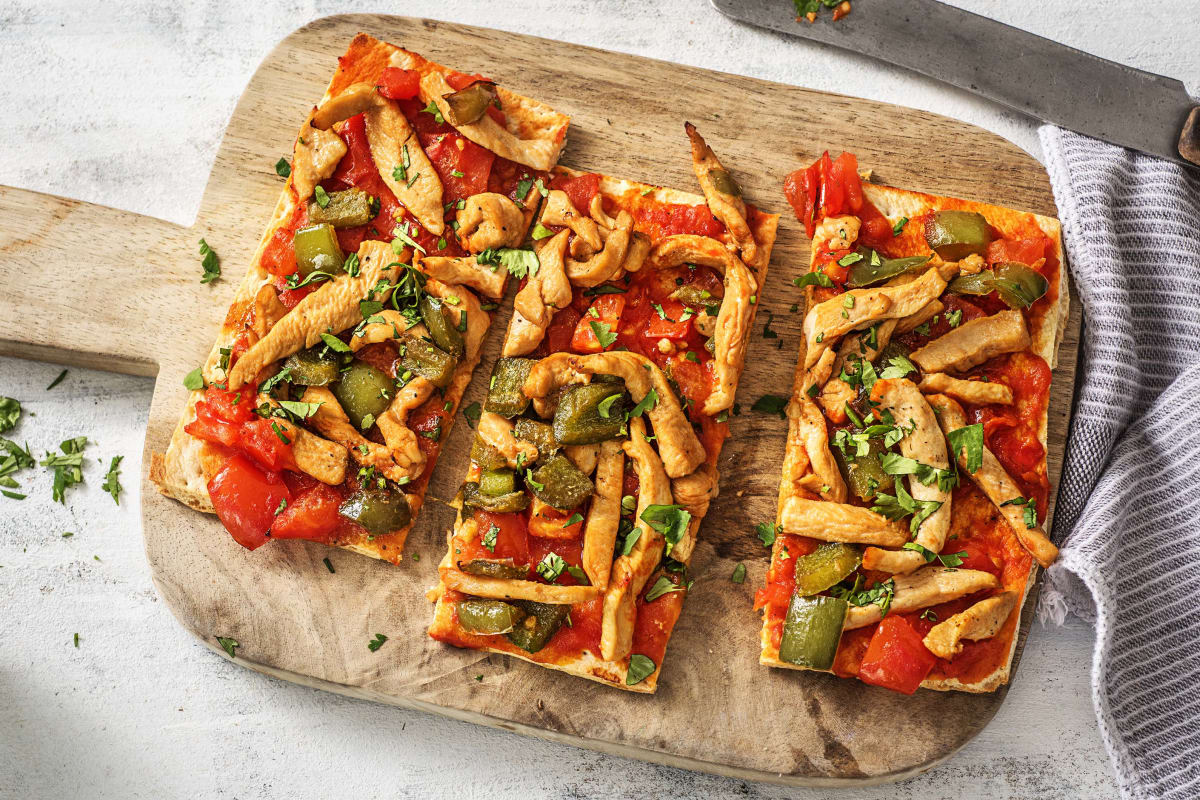 Chipotle Chicken Flatbreads