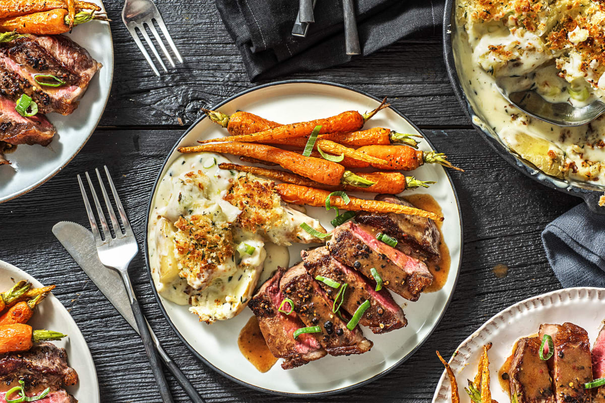 Peppercorn Sirloin Steak