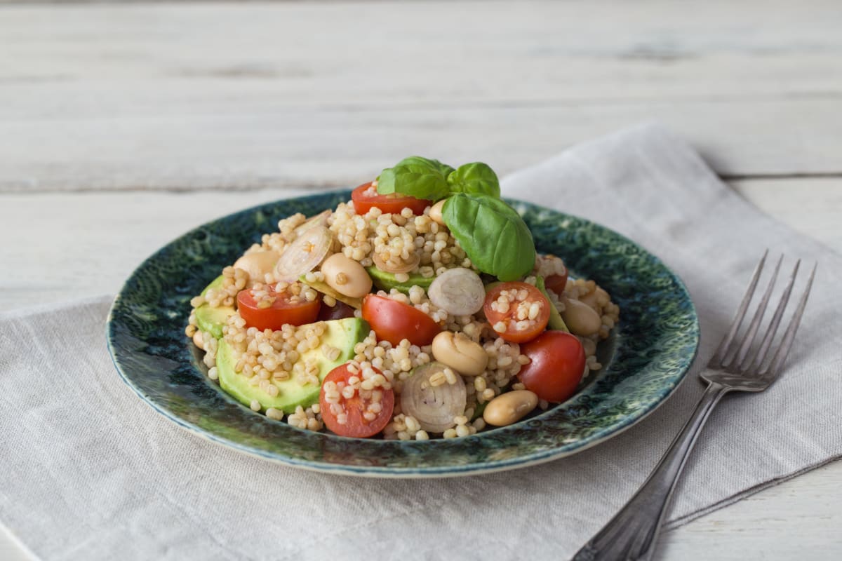 Warm Barley Salad