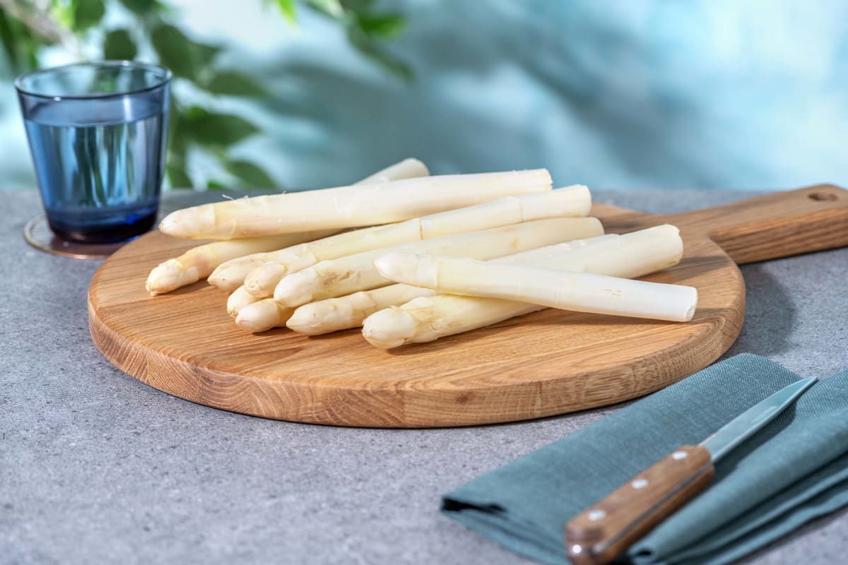 Witte asperges