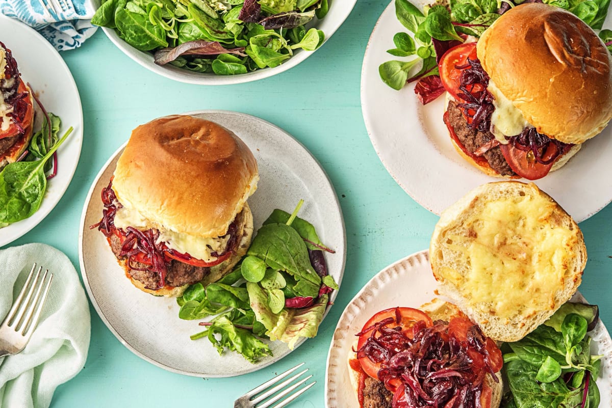 Wonder-ful Italian Cheeseburgers