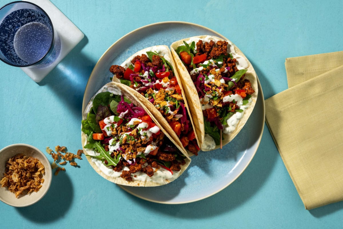 Shawarma-Inspired Beyond Meat® Wraps