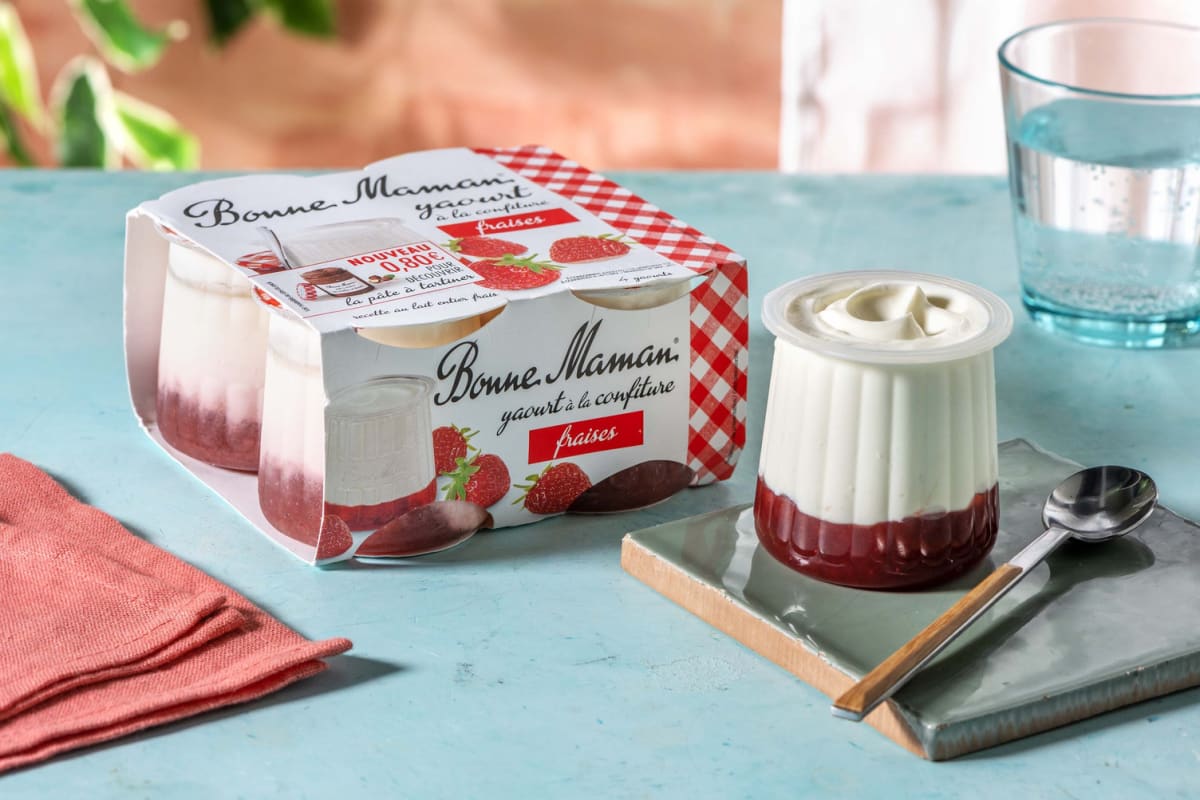 Yaourt A La Confiture De Fraise Recette Hellofresh