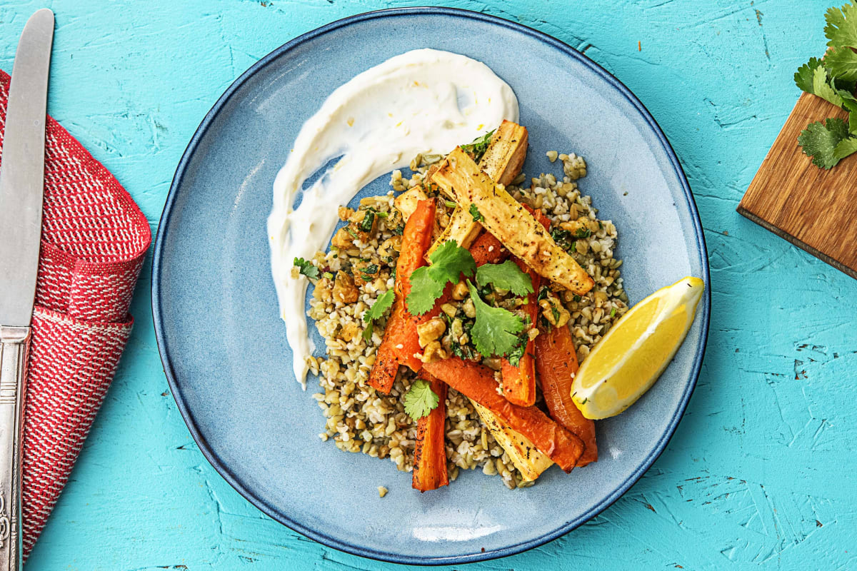 Za'atar-Roasted Root Veggies