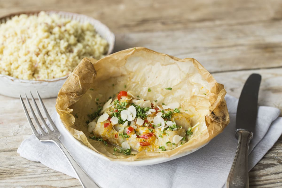 Zesty Cod en Papillote