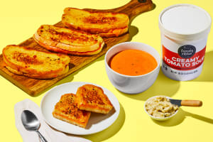 Cheddar Grilled Cheese & Creamy Tomato Soup image