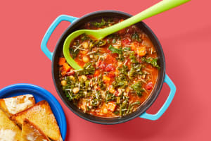 One-Pot Chickpea, Kale & Tomato Soup image