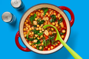 One-Pot Chicken Sausage & Chickpea Soup image