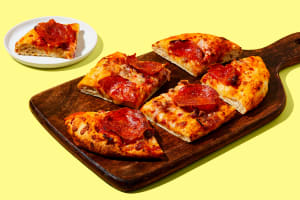 Pepperoni Focaccia Pizza image
