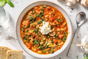 Butter Bean & Mushroom Stew image