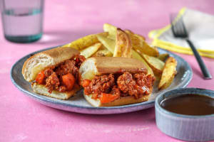 Chicago-Style Italian Beef Sandwich image
