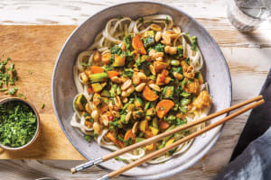 Chinese Sichuan Chicken & Noodle Stir-Fry image