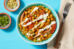 Middle Eastern Chickpea Bowls image