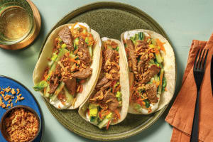 Quick Korean-Style Beef Tacos image