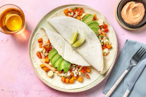 Rauchige Süsskartoffel-Hirtenkäse-Tacos image