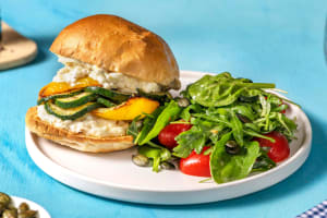 Mediterranean Roasted Veggie Sandwich image