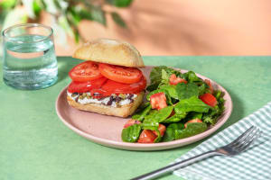 Toasted Mediterranean Veggie Sandwich image