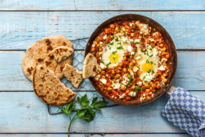 Cozy Chickpea and Egg Breakfast Skillet image