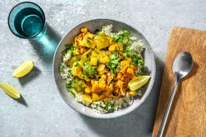 Yellow Thai Style Veggie Curry image