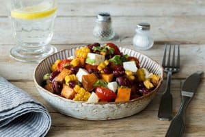 Zesty Corn & Red Bean Salad image