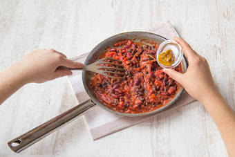 Add the chipotle to the pan