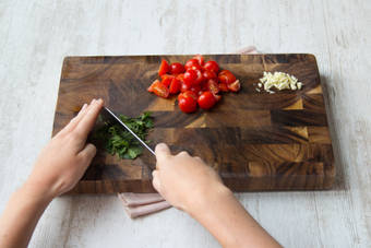 Chop your vegetables