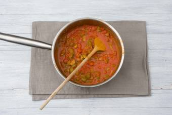 Stir everything together