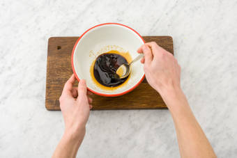 Mix together your sauce