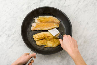 Cook the fish on both side