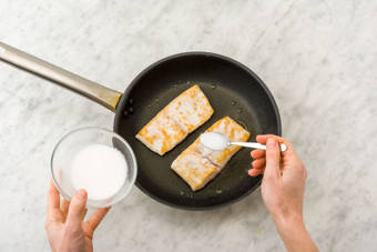 Bak de victoriabaars.