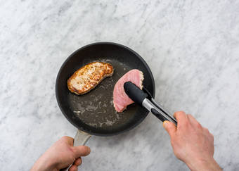 Cook the pork loin