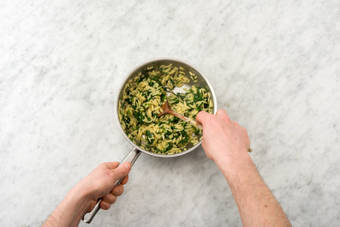 Stir through the risoni