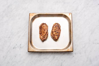 Transfer to cook on a baking tray