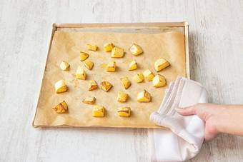 Roast the potatoes