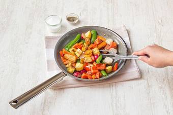 Toss together ingredients