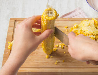 Carefully slice the kernel