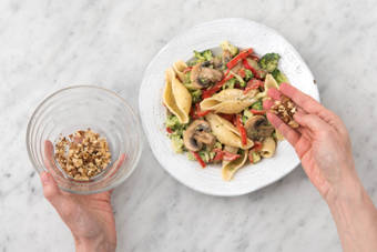 Garnir de noix de pécan