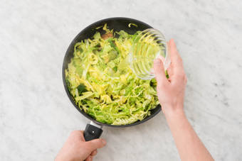 Cuire le chou de Milan