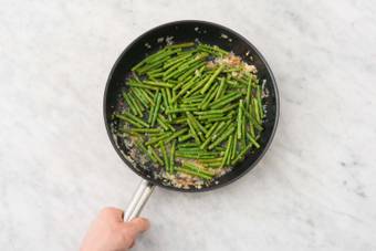 Préparer le sayur de haricots