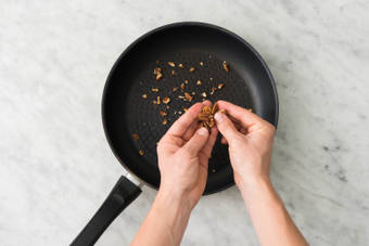 Pecannoten roosteren