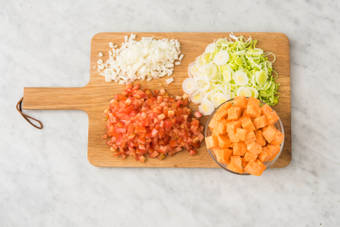 Découper les légumes