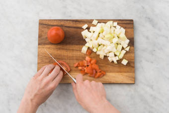 Groente snijden