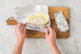 Préparer les papillotes