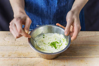 Make the Limey Sour Cream