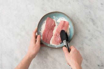 Welsfilets VORBEREITEN