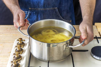 Cook the pasta