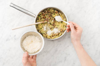 Risotto afmaken