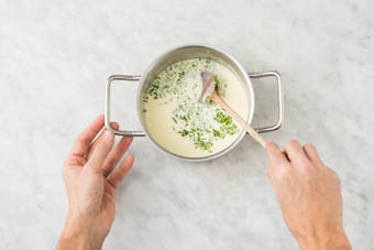 für die Estragonsoß