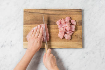 GEMÜSE & fleisch VORBEREITEN