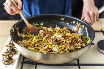 Stir-Fry the Veggies